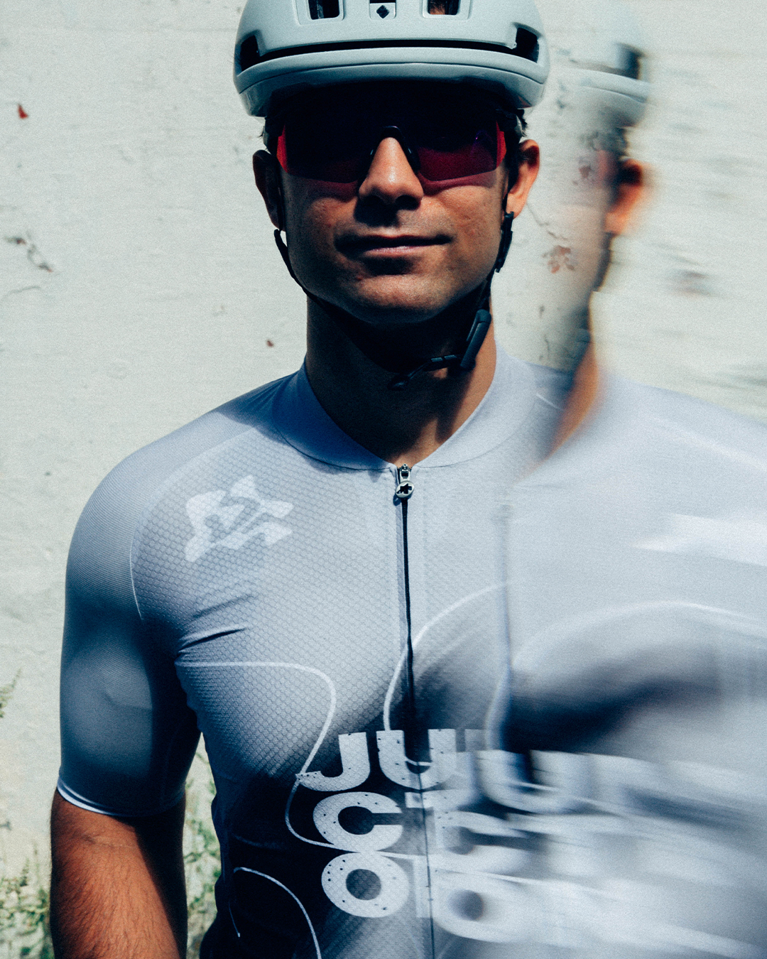 Close-up of the Pathfinder jersey front, Junction lettering across the chest